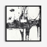 Building Bridges II (Square) Canvas Print