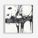 Building Bridges II (Square) Canvas Print