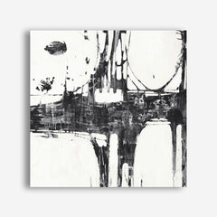 Building Bridges II (Square) Canvas Wall Art Print