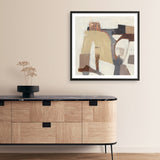 Neutrality V1 (Square) Art Print