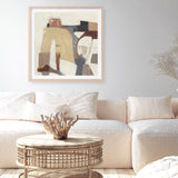 Neutrality V1 (Square) Art Print