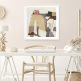 Neutrality V1 (Square) Art Print