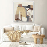 Neutrality V1 (Square) Canvas Print