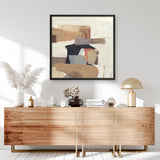 Neutrality V2 (Square) Art Print