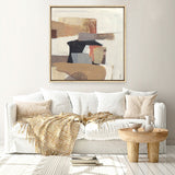 Neutrality V2 (Square) Canvas Print