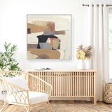 Neutrality V2 (Square) Canvas Print