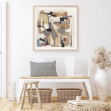 Neutrality (Square) Art Print