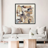 Neutrality (Square) Canvas Print