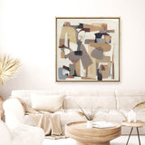 Neutrality (Square) Canvas Print