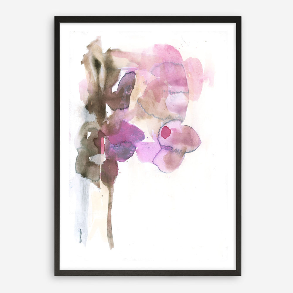Pink Watercolour I Art Print