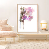Pink Watercolour I Art Print