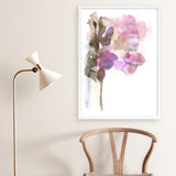 Pink Watercolour I Art Print