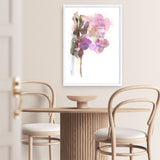 Pink Watercolour I Art Print