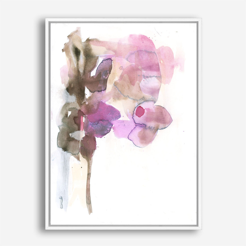 Pink Watercolour I Canvas Print