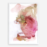 Pink Watercolour II Art Print