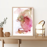 Pink Watercolour II Art Print