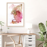 Pink Watercolour II Art Print