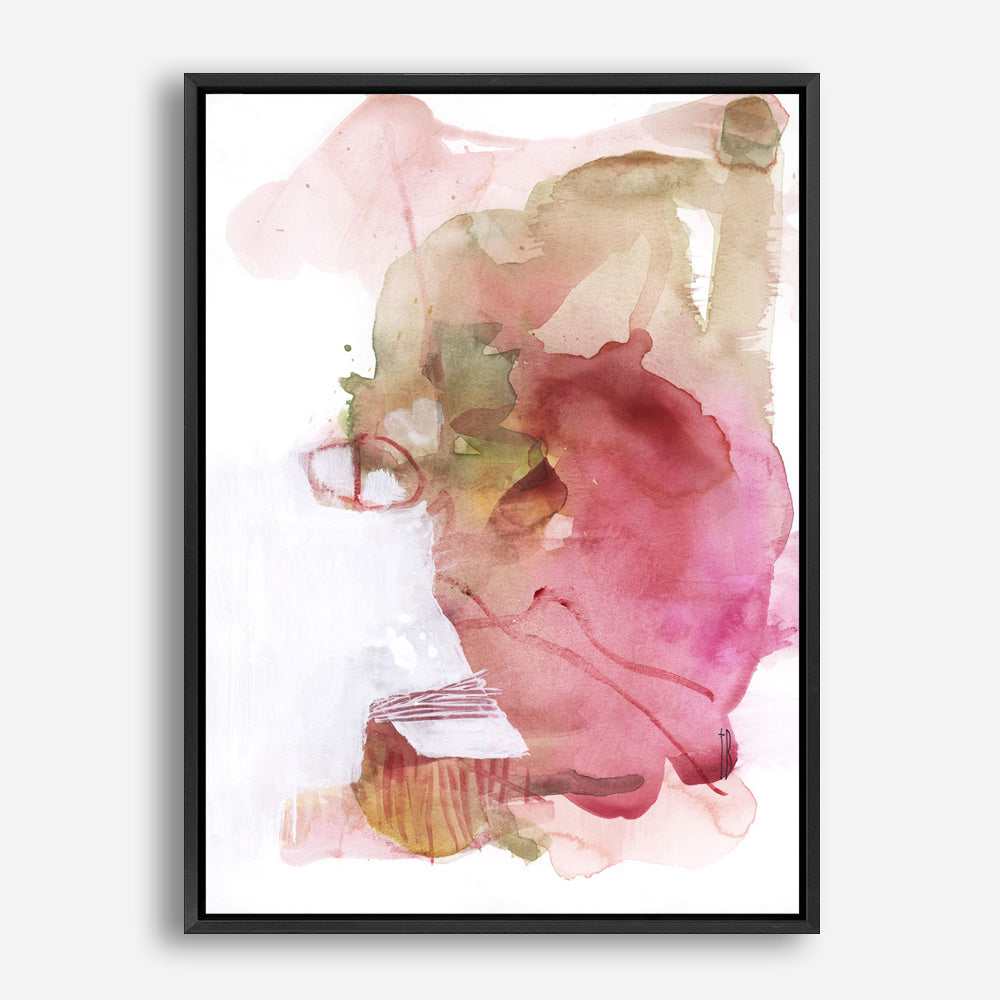Pink Watercolour II Canvas Print