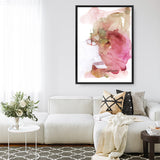 Pink Watercolour II Canvas Print