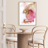 Pink Watercolour II Canvas Print