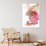 Pink Watercolour II Canvas Print