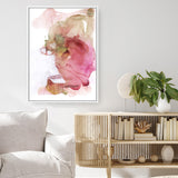 Pink Watercolour II Canvas Print