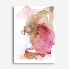 Pink Watercolour II Canvas Wall Art Print