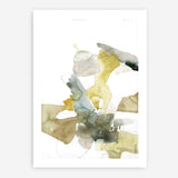 Gold Watercolour I Art Print