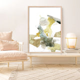 Gold Watercolour I Art Print