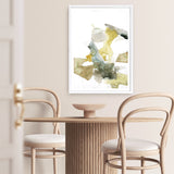 Gold Watercolour I Art Print