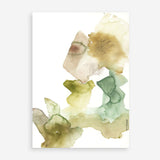 Gold Watercolour II Art Print