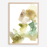 Gold Watercolour II Art Print
