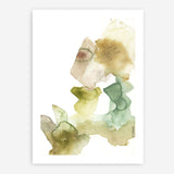Gold Watercolour II Art Print