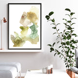 Gold Watercolour II Art Print
