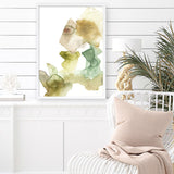 Gold Watercolour II Art Print