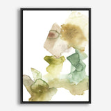 Gold Watercolour II Canvas Print
