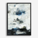 Black & Blue Canvas Print