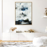 Black & Blue Canvas Print