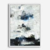Black & Blue Canvas Print