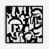 Prosperous Elements (Square) Canvas Print