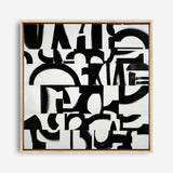 Prosperous Elements (Square) Canvas Print