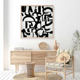 Prosperous Elements (Square) Art Print