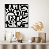 Prosperous Elements (Square) Canvas Print