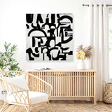 Prosperous Elements (Square) Canvas Print