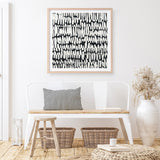 Night & Day (Square) Art Print