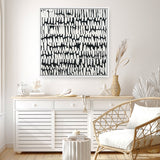 Night & Day (Square) Canvas Print