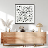 Free For All (Square) Art Print