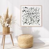 Free For All (Square) Art Print