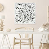 Free For All (Square) Art Print