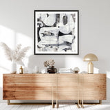 Shadow Noir (Square) Art Print